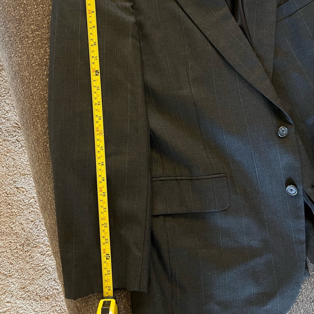 vintage burberry mens custom suit blazer jacket - Picture 9 of 10